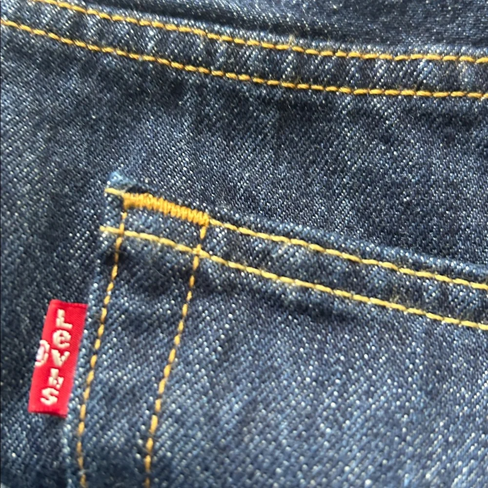 Levi's Dark Blue 501 Jeans